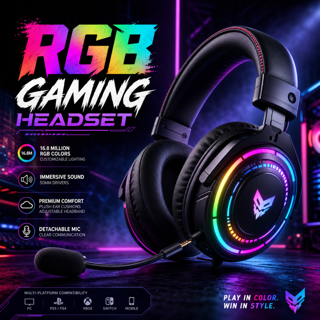 RGB Gaming Headset